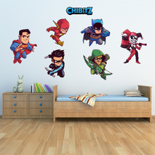 Load image into Gallery viewer, Bedrock Collectables DC Comics Superhero Chibitz Posters - 6 Pack