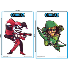 Load image into Gallery viewer, Bedrock Collectables DC Comics Superhero Chibitz Posters - 6 Pack