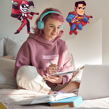 Load image into Gallery viewer, Bedrock Collectables DC Comics Superhero Chibitz Posters - 6 Pack