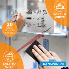 Load image into Gallery viewer, Clear Cling-riteยฎ Roll 10 Pack - Save 20%