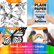 Load image into Gallery viewer, Kids Cling-riteยฎ Roll - 20 sheets and dry erase marker included