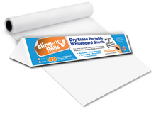 Load image into Gallery viewer, Cling-riteยฎ Roll - 40 Dry Erase Sheets