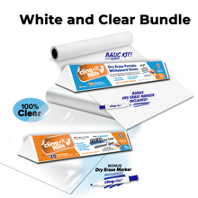 Load image into Gallery viewer, White and Clear Cling-riteยฎ Bundle