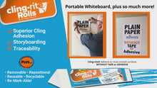 Load and play video in Gallery viewer, Cling-rite® Roll - 40 Dry Erase Sheets
