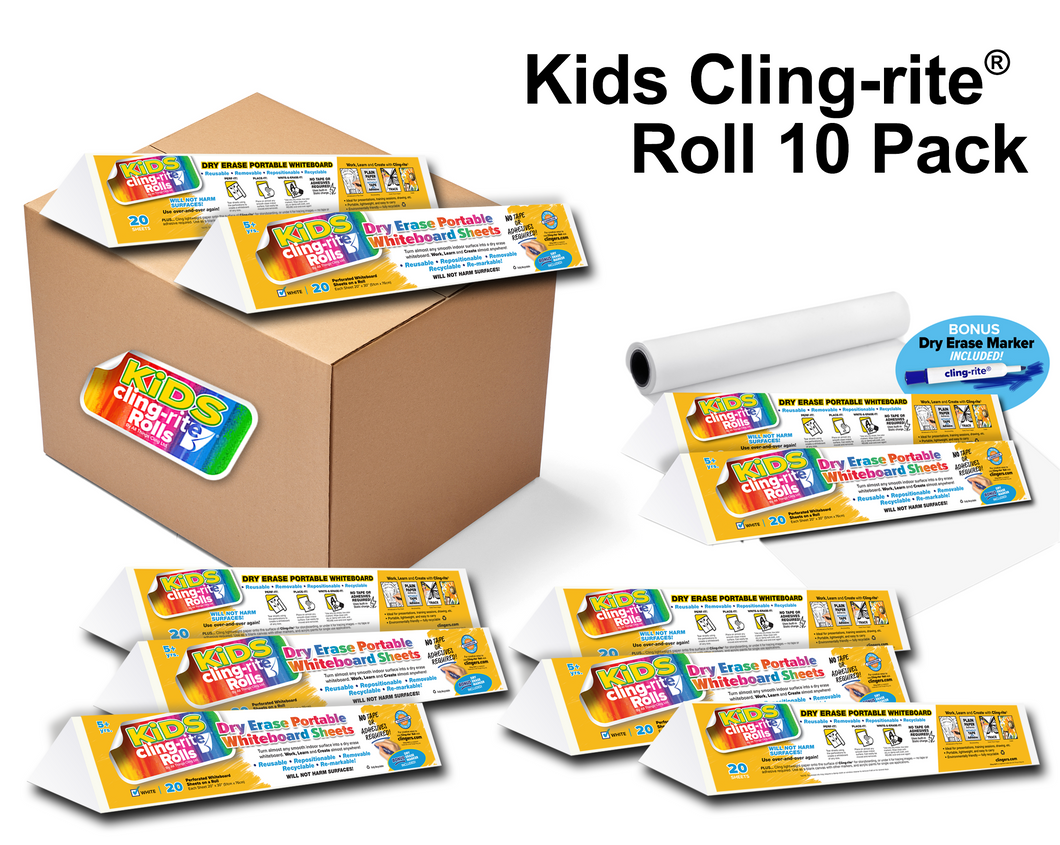 Kids Cling-rite® Roll Ten Pack - Save over 20%